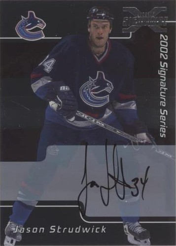 2002-03 In the Game Be A Player Signature Series - Jason Strudwick #066