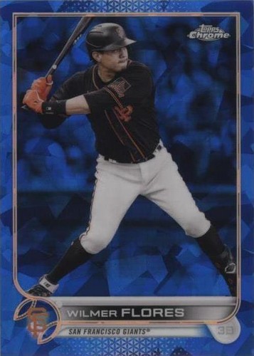 2022 Topps Chrome Sapphire Edition - Wilmer Flores #408