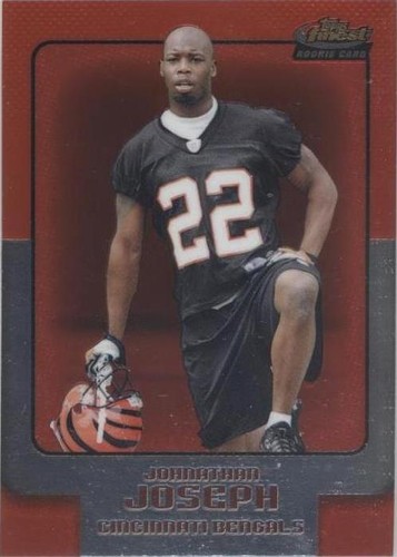 2006 Topps Finest Johnathan Joseph #144