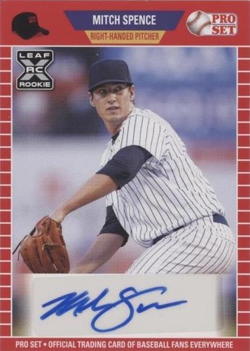 2021 Leaf Pro Set Baseball Blaster - Mitch Spence #PS-MS1