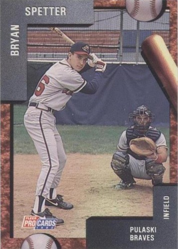1992 Fleer ProCards Minor League - Bryan Spetter #3187