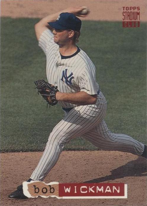 Topps Stadium Club 1994 - Bob Wickman #494
