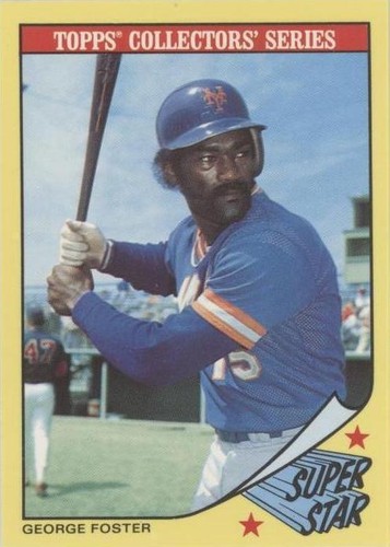 1986 Topps Woolworth's Super Stars - George Foster #11