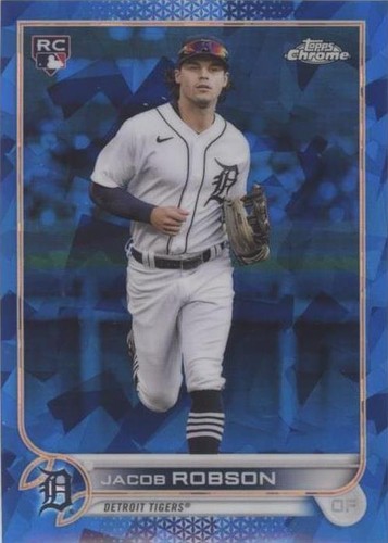 2022 Topps Chrome Sapphire Edition - Jacob Robson #623