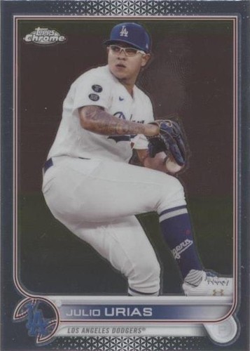 2022 Topps Chrome Sonic - Julio Urias #3