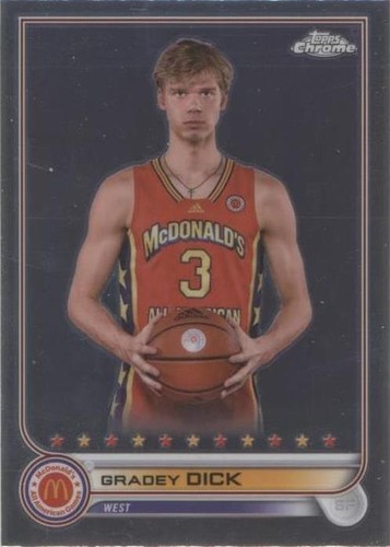 2022 Topps Chrome McDonald's All American Basketball Trading Cards