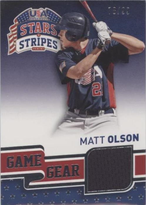 Panini Stars and Stripes 2015 - Matt Olson #72