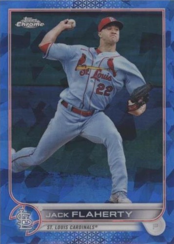 2022 Topps Chrome Sapphire Edition - Jack Flaherty #588