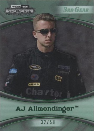 2009 Press Pass Showcase - A.J. Allmendinger #17