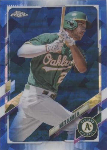 2021 Topps Chrome Sapphire Edition - Matt Olson #218