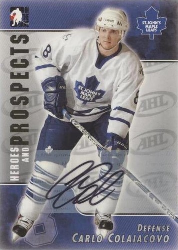 2004-05 In the Game Heroes and Prospects - Carlo Colaiacovo #A-CC