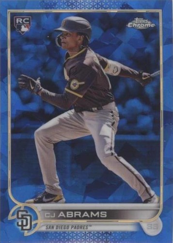 2022 Topps Chrome Sapphire Edition - C.J. Abrams #280