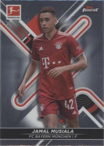 RC Topps Finest Jamal Musiala 99枚限定 カード 2024 JAMAL MUSIALA 99/99 TOPPS UEFA CHAMPIONS LEAGUE | eBay