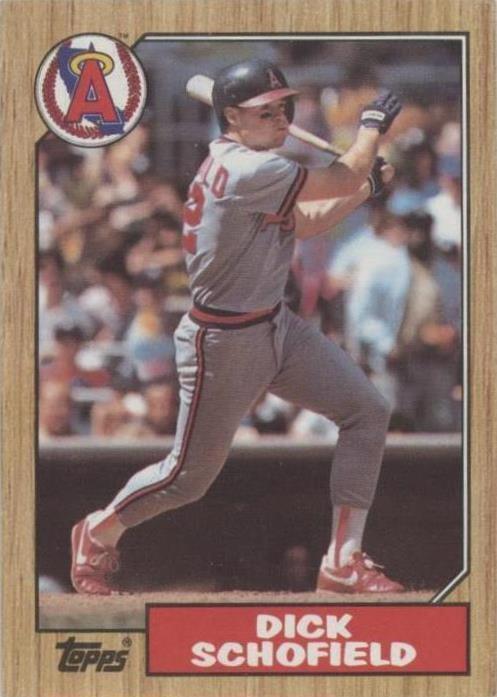 1987 Topps - Dick Schofield #502
