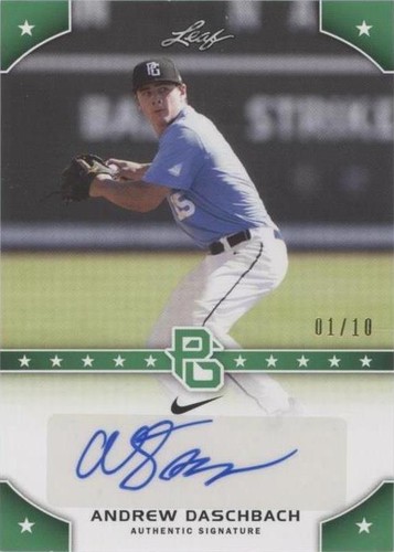 2015 Leaf Perfect Game National Showcase - Andrew Daschbach #PG-AD1