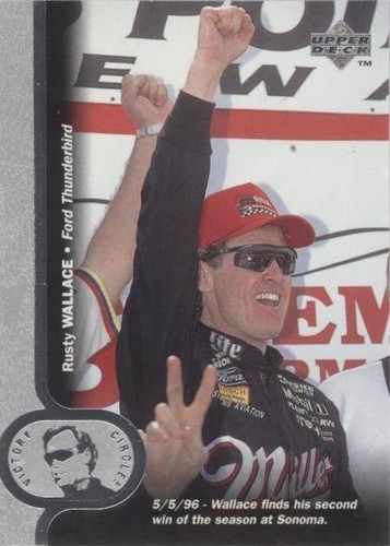 1997 Upper Deck Victory Circle - Rusty Wallace #2