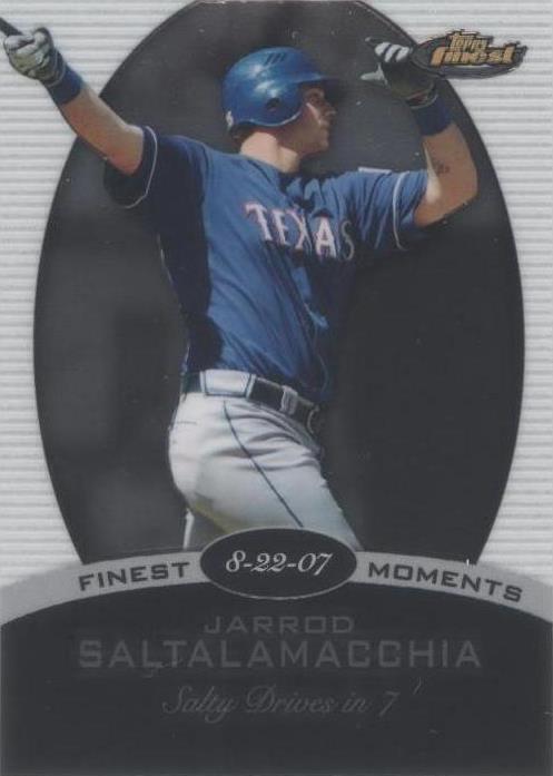 Topps Finest 2008 - Jarrod Saltalamacchia #FM-JSA