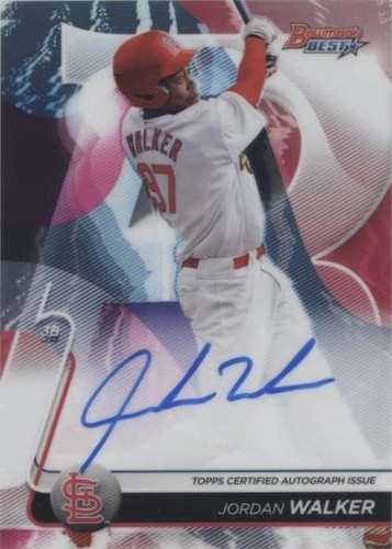 PSA 10 JORDAN WALKER AUTO 2020 Bowman's Best Autograph