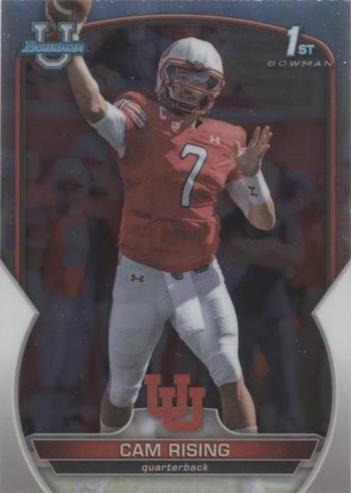 2022 Bowman University Chrome Cameron Rising #76