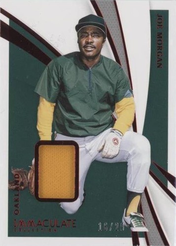 2021 Panini Immaculate Collection - Joe Morgan #67