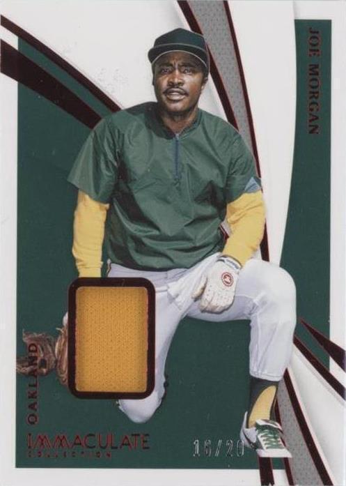 Panini Immaculate Collection 2021 - Joe Morgan #67