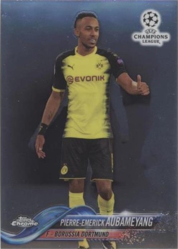 2017-18 Topps Chrome UCL Pierre-Emerick Aubameyang #98