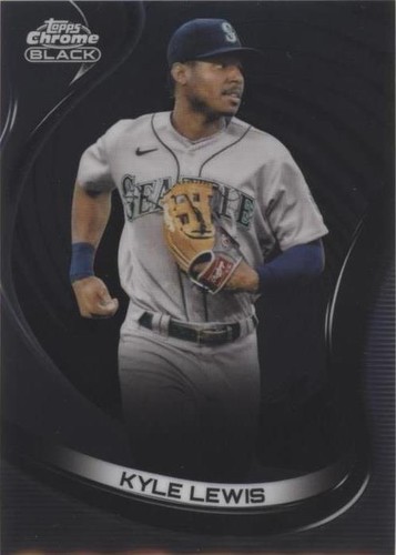 2022 Topps Chrome Black - Kyle Lewis #12