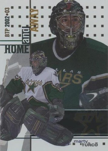 2002-03 In the Game Be A Player Between the Pipes - Marty Turco #130