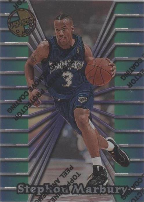 1996-97 Topps Stadium Club Miembros Solo 55 - Stephon Marbury #53