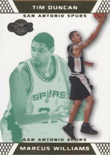 2007-08 Topps Co-Signers - Tim Duncan/Marcus Williams #76