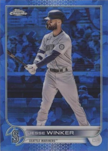 2022 Topps Chrome Update Series Sapphire Edition - Jesse Winker #US3