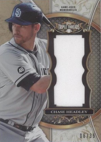 2013 Topps Triple Threads - Chase Headley #TTUJR-CH2