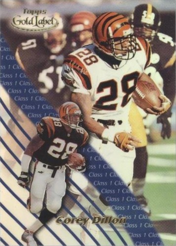 2000 Topps Gold Label Corey Dillon #52