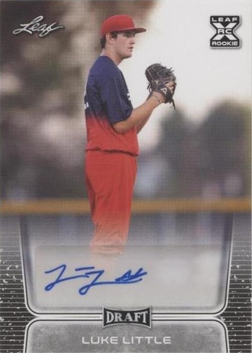 2020 Leaf Draft - Luke Little #BA-LL1