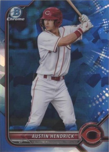 2022 Bowman Chrome Draft Sapphire Edition - Austin Hendrick #BDC-61