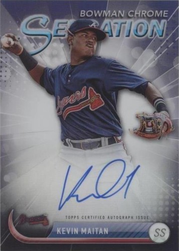 2017 Bowman Chrome - Kevin Maitan #CSA-KM