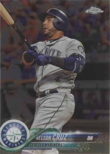 2018 Topps Chrome - Nelson Cruz #114