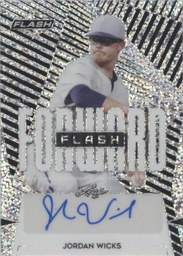 2021 Leaf Flash - Jordan Wicks #FF-JW2