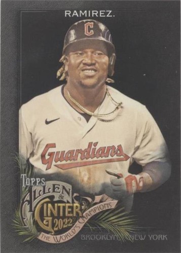2022 Topps Allen & Ginter X - Jose Ramirez #87