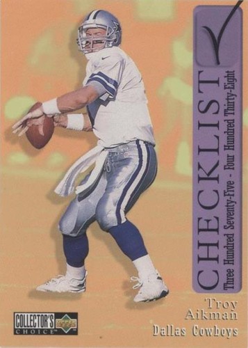 1997 Upper Deck Collector's Choice Troy Aikman #563