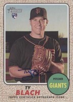 2017 Topps Heritage High Number - Ty Blach #ROA-TB