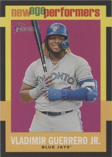 2019 Topps Heritage Vladimir Guerrero Jr. Rookie PSA 10 Gem Mint