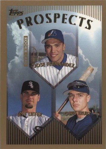 1999 Topps - Chris Truby Jeff Liefer Jose Fernandez #434
