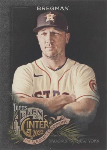2022 Topps Allen & Ginter X - Alex Bregman #8