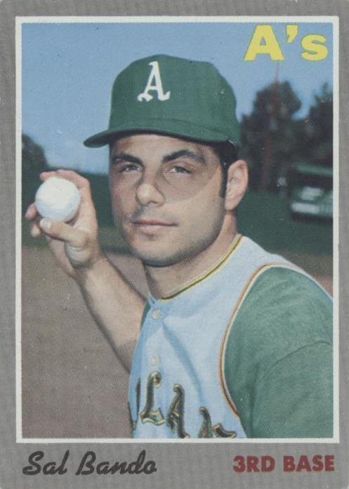 1970 Topps - Sal Bando #120