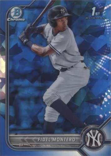 2022 Bowman Sapphire Edition - Fidel Montero #BCP-74