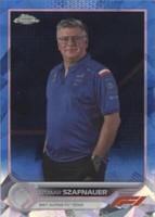 2022 Topps Chrome Sapphire Edition Formula 1 - Otmar Szafnauer #102