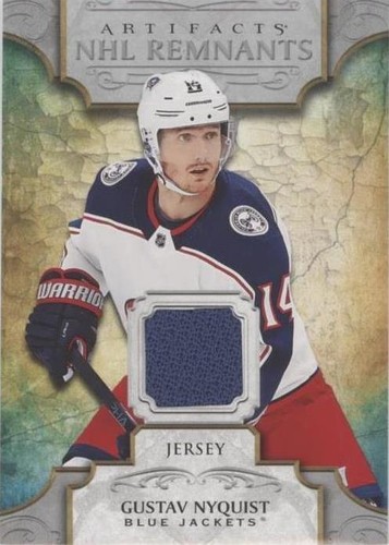 2020-21 Upper Deck Artifacts - Gustav Nyquist #NR-GN