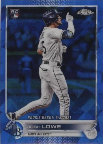 2022 Topps Chrome Update Series Sapphire Edition - Josh Lowe #US255