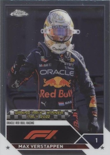 Max Verstappen 2023 Topps Chrome Formula 1 F1 Pink Refractor